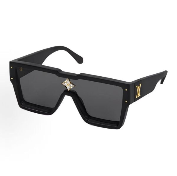 Louis Vuitton Cyclone Mask Sunglasses Black Z1578E