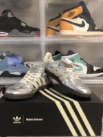 Wales Bonner x adidas Samba Metallic Silver Gum Sneakers
