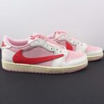 Travis Scott x Air Jordan 1 Low OG Shy Pink Tropical Pink IQ7604-101