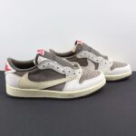 Air Jordan 1 Low Travis Scott Reverse Mocha White Brown Top Version