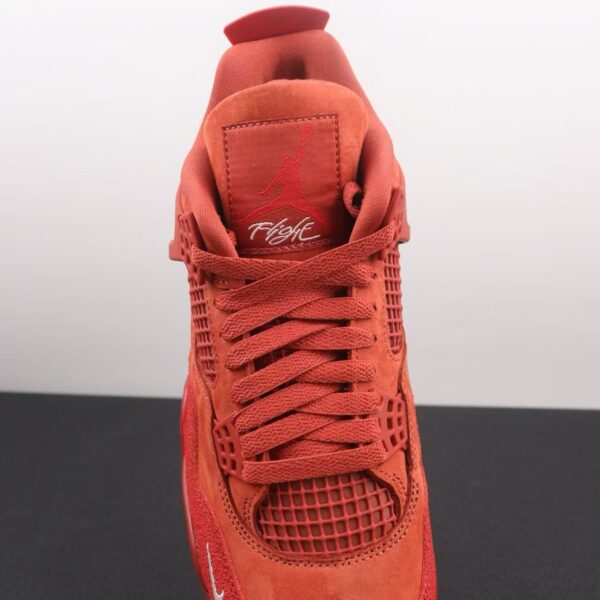 Nigel Sylvester x Air Jordan 4 Retro Brick by Brick Red Shoes