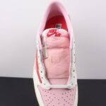 Travis Scott x Air Jordan 1 Low OG Shy Pink Tropical Pink IQ7604-101