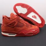 Nigel Sylvester x Air Jordan 4 Retro Brick by Brick Red Shoes