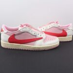 Travis Scott x Air Jordan 1 Low OG Shy Pink Tropical Pink IQ7604-101