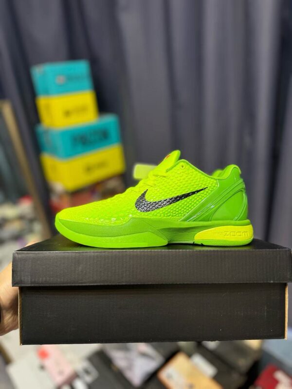 Nike Kobe 6 Protro Grinch Volt Green Basketball Shoes