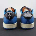 Air Jordan 1 Low Travis Scott Fragment White Blue Black Top Version