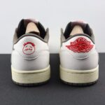 Air Jordan 1 Low Travis Scott Reverse Mocha White Brown Top Version