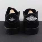 Air Jordan 1 Low Travis Scott Black Phantom Top Version