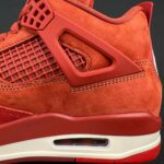 Nigel Sylvester x Air Jordan 4 Retro Brick by Brick Red Shoes