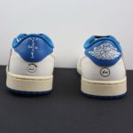 Fragment x Travis Scott x Air Jordan 1 Low OG Sail Military Blue DM7866-104