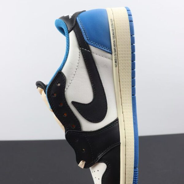 Air Jordan 1 Low Travis Scott Fragment White Blue Black Shoes