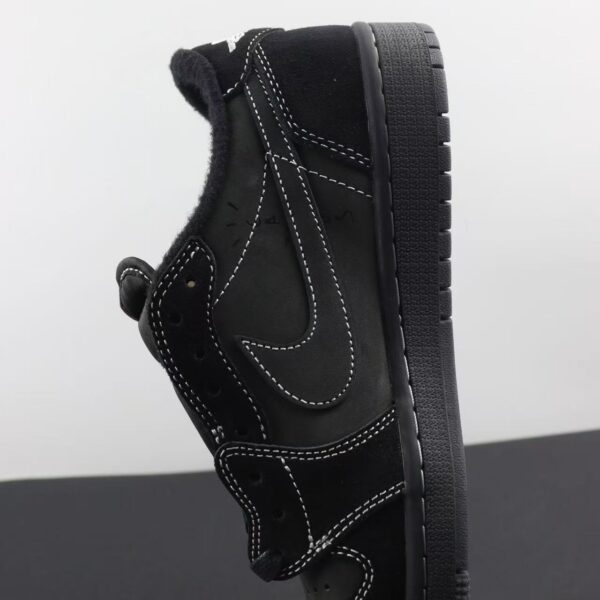 Air Jordan 1 Low Travis Scott Black Phantom Top Version