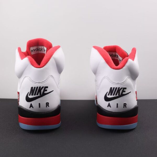 Air Jordan 5 Retro White Red HQ7978-101