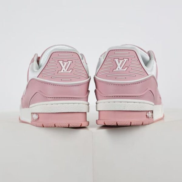 Louis Vuitton Trainer Sneaker Pink White 1AA6W5