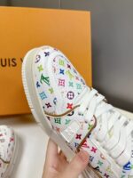 Louis Vuitton Trainer Sneaker White Multicolor Monogram 1AHEKG