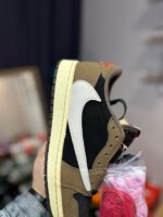 Air Jordan 1 Low Travis Scott Dark Mocha Brown Black Shoes