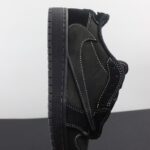 Air Jordan 1 Low Travis Scott Black Phantom Top Version