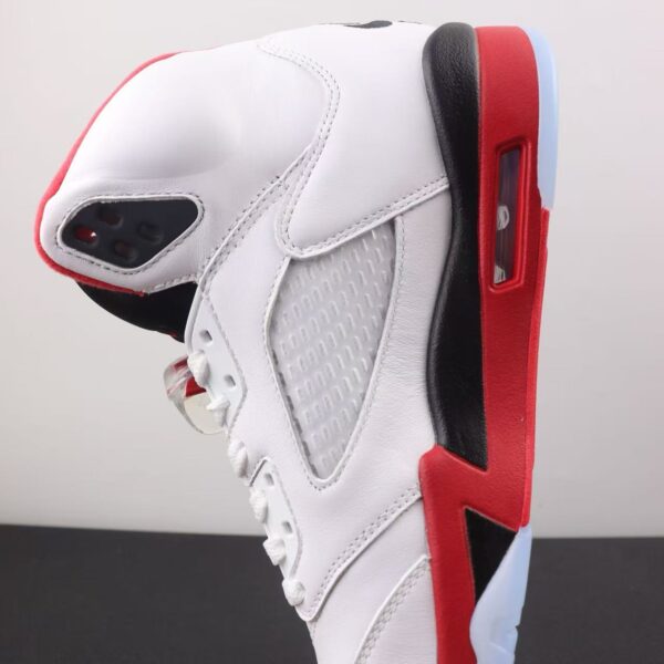 Air Jordan 5 Retro White Red HQ7978-101