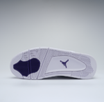 Air Jordan 4 Retro Metallic Purple White Shoes