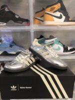 Wales Bonner x adidas Samba Metallic Silver Gum Sneakers