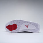 Air Jordan 4 Retro Metallic Red White Shoes