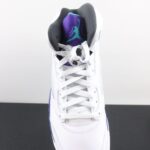 Air Jordan 5 Retro White Purple HQ7978-100