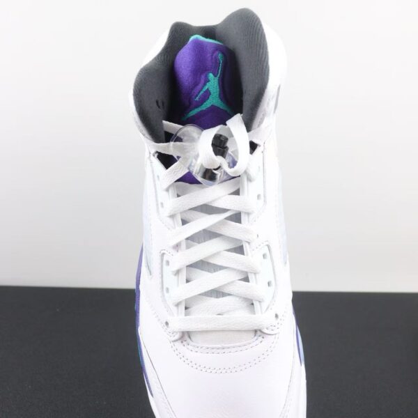 Air Jordan 5 Retro White Purple HQ7978-100