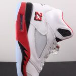 Air Jordan 5 Retro White Red HQ7978-101