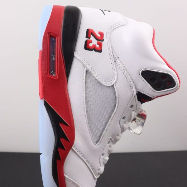 Air Jordan 5 Retro White Red HQ7978-101