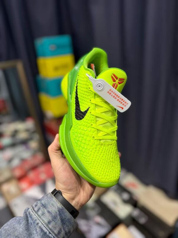 Nike Kobe 6 Protro Grinch Volt Green Basketball Shoes