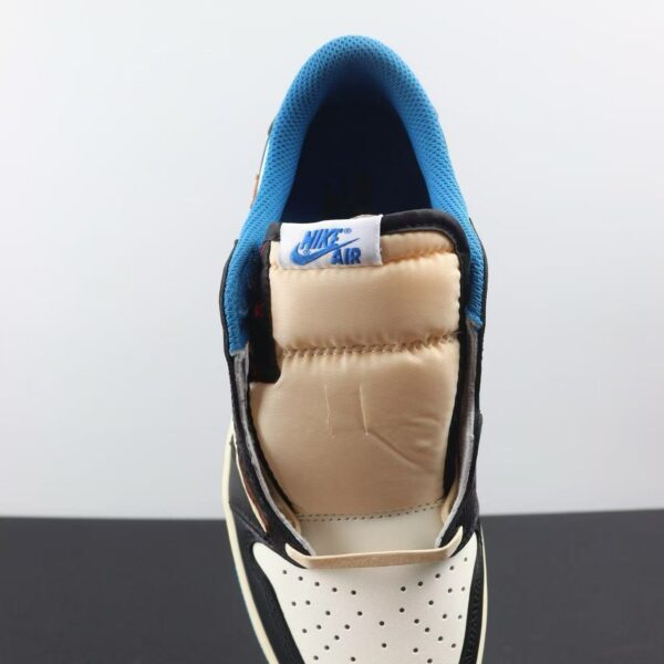 Air Jordan 1 Low Travis Scott Fragment White Blue Black Top Version