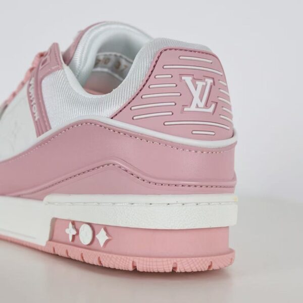 Louis Vuitton Trainer Sneaker Pink White 1AA6W5
