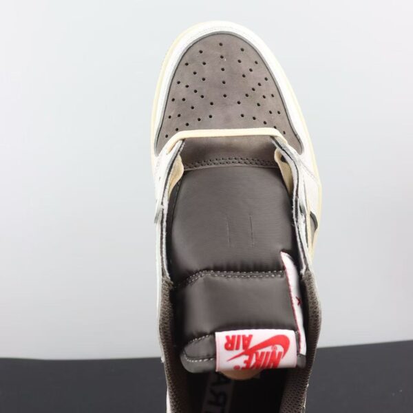 Air Jordan 1 Low Travis Scott Reverse Mocha White Brown Top Version