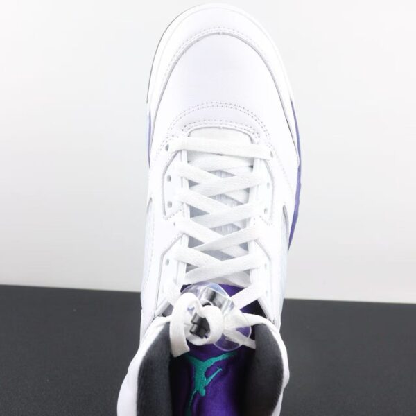 Air Jordan 5 Retro White Purple HQ7978-100