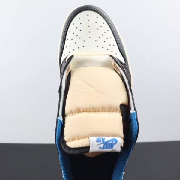 Air Jordan 1 Low Travis Scott Fragment White Blue Black Top Version