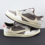 Air Jordan 1 Low Travis Scott Reverse Mocha White Brown Top Version