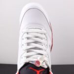 Air Jordan 5 Retro White Red HQ7978-101