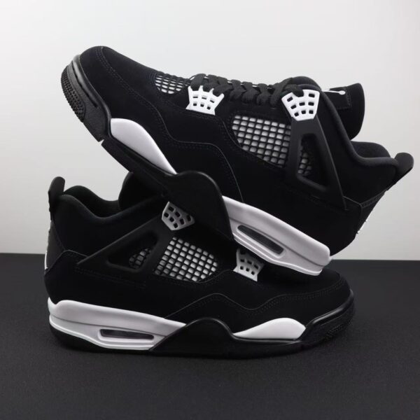 Air Jordan 4 Retro Black White FQ8138-001