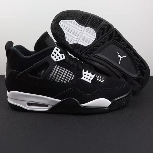Air Jordan 4 Retro Black White FQ8138-001