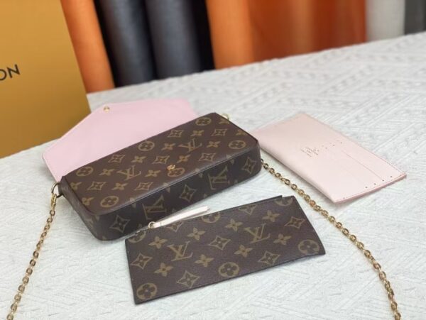 Louis Vuitton 3-in-1 Card Holder Pink