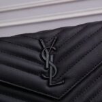 YSL Envelope Bag Black