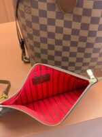 Louis Vuitton Shopping Bag Brown Check
