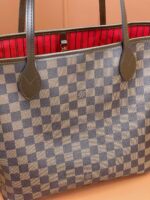 Louis Vuitton Shopping Bag Brown Check