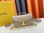 Louis Vuitton Embossed Messenger Bag Khaki Embossed Messenger
