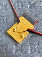 Louis Vuitton Embossed Messenger Bag Blue Messenger