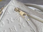 Louis Vuitton Embossed Messenger Bag White Messenger