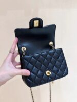 Chanel Gold Ball Bag Black Gold Ball
