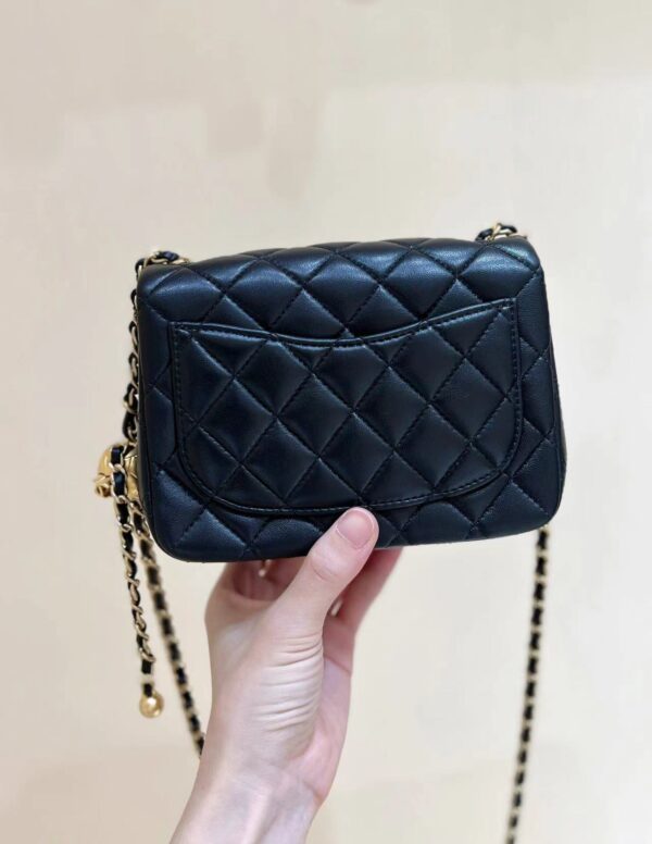 Chanel Gold Ball Bag Black Gold Ball