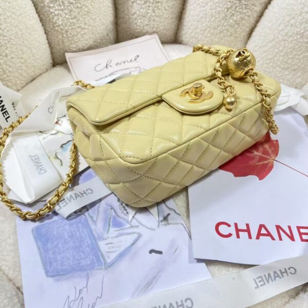 Chanel Gold Ball Bag Yellow Gold Ball
