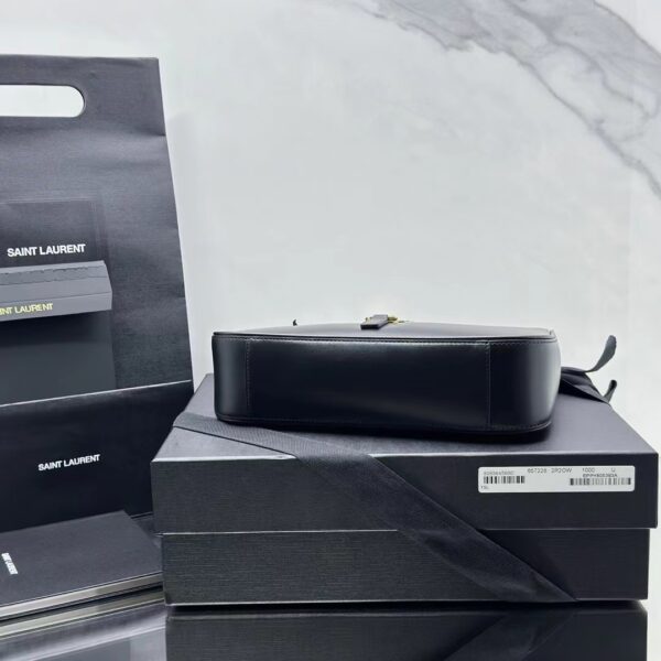 YSL Shoulder Bag Black Gold